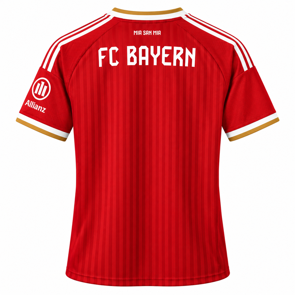 FC Bayern Inspired Red Football Jersey for Men | Premium Sports T-Shirt | Red & White