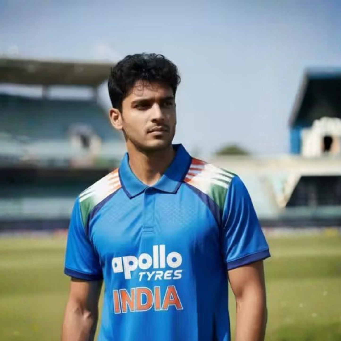 India Cricket Team Jersey: A Bold Statement in Blue with Apollo Tyres