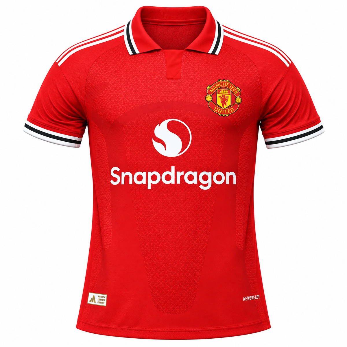 Manchester United Inspired Red Football Jersey for Men | Premium Sports T-Shirt | Red Fan Wear