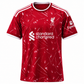 Men’s Red Football Jersey – Premium Sports T-Shirt with Geometric Print