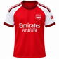 Men's Red Football Jersey | Red & White Sports T-Shirt with Contrast Sleeves