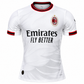 AC Milan Inspired White Football Jersey for Men | Red & Black Collar | Premium Sports T-Shirt