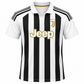 Juventus Inspired Black & White Football Jersey for Men | Striped Sports T-Shirt | Premium Fan Wear
