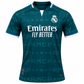 Teal Football Jersey | Short Sleeve Sports Jersey | White & Blue Detail