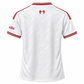 Men's White Football Jersey – Premium Sports Jersey with Red Details Product Description: