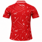 Liverpool Inspired Red Football Jersey for Men | Geometric Print Sports T-Shirt | Premium Fan Wear