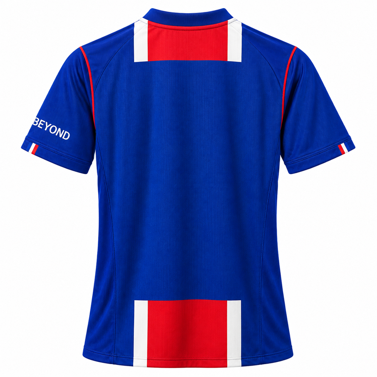 PSG Inspired Blue & Red Football Jersey for Men | Premium Sports T-Shirt | Fan Wear