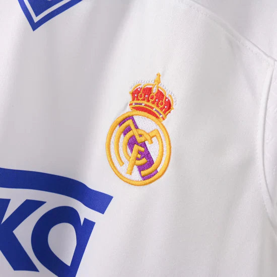 1996-97 Real Madrid Home Kit Retro
