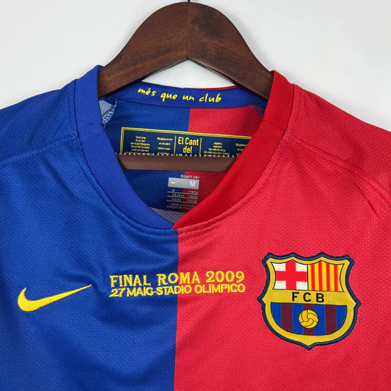 Retro Barcelona 08/09 UEFA Champions League Home