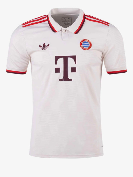 Bayern Munich Third White Collar Jersey 24/25