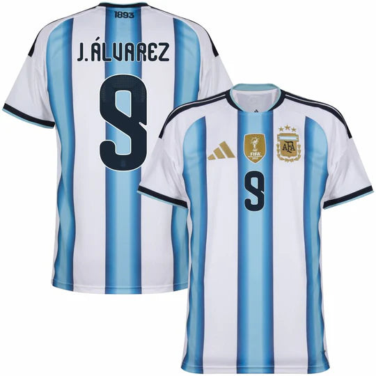 Alvarez Version - Argentina Home Jersey 26/27