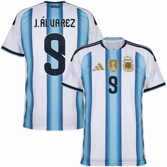 Alvarez Version - Argentina Home Jersey 26/27
