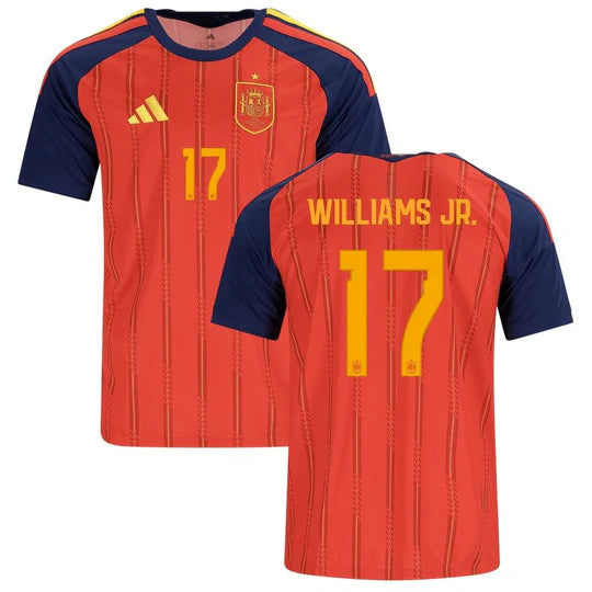 Williams Jr. Version - Spain Home Jersey 26/27