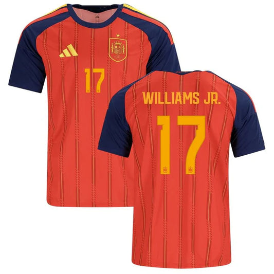 Williams Jr. Version - Spain Home Jersey 26/27