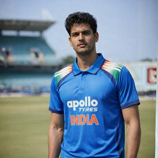 India Cricket Team Jersey: A Bold Statement in Blue with Apollo Tyres